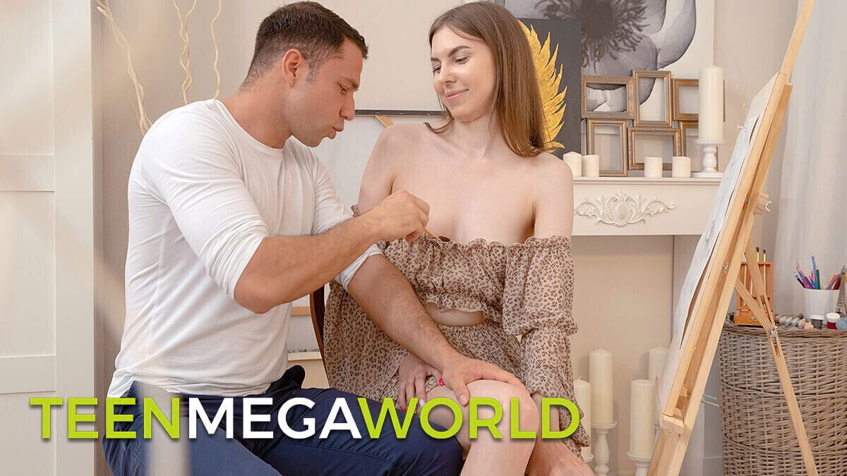 TeenMegaWorld Anal-Beauty Cunnilingus easel