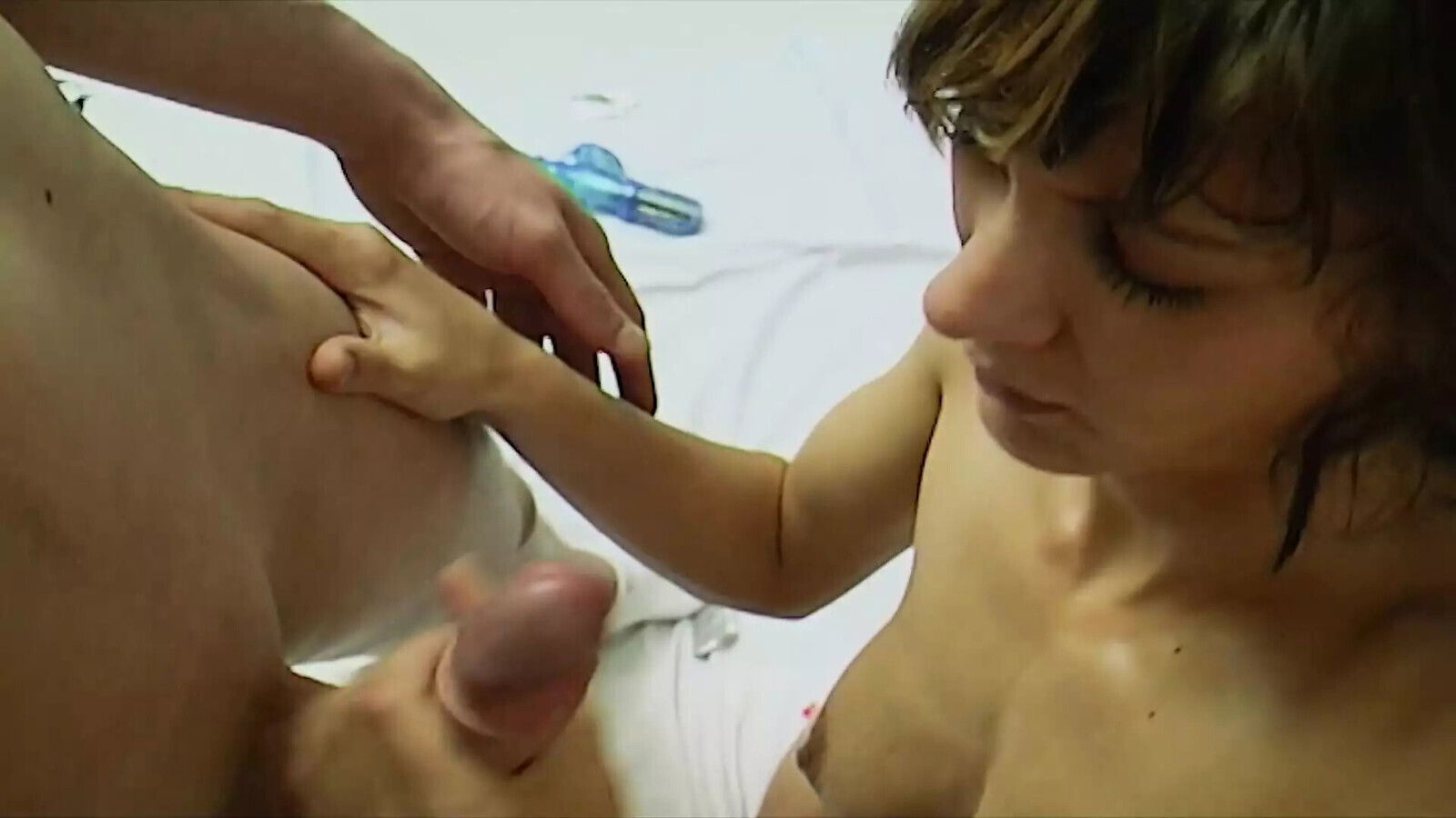 slim German lady gets smashed hard rods