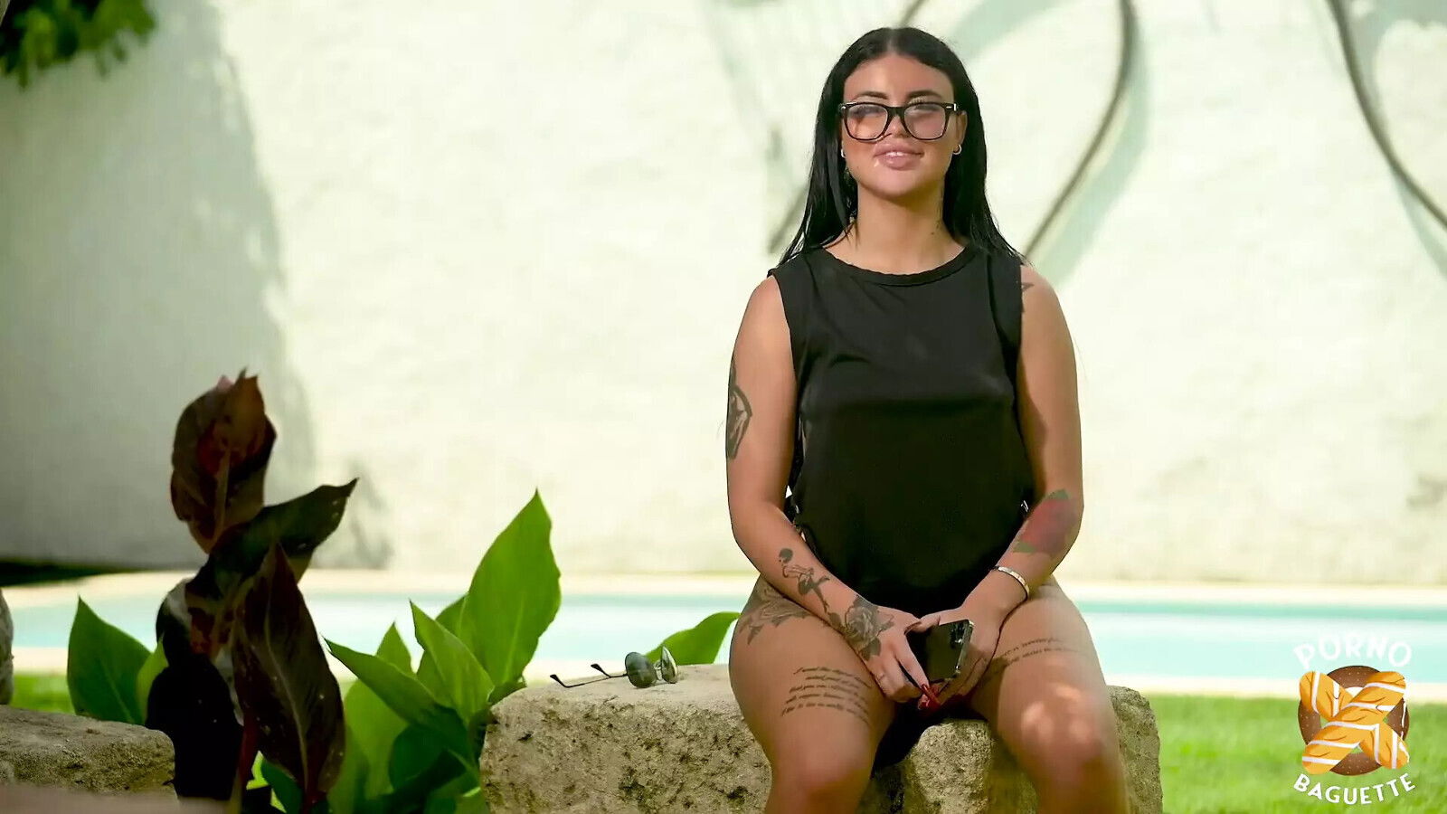 Katarina, young sexy Moroccan girl takes pleasure