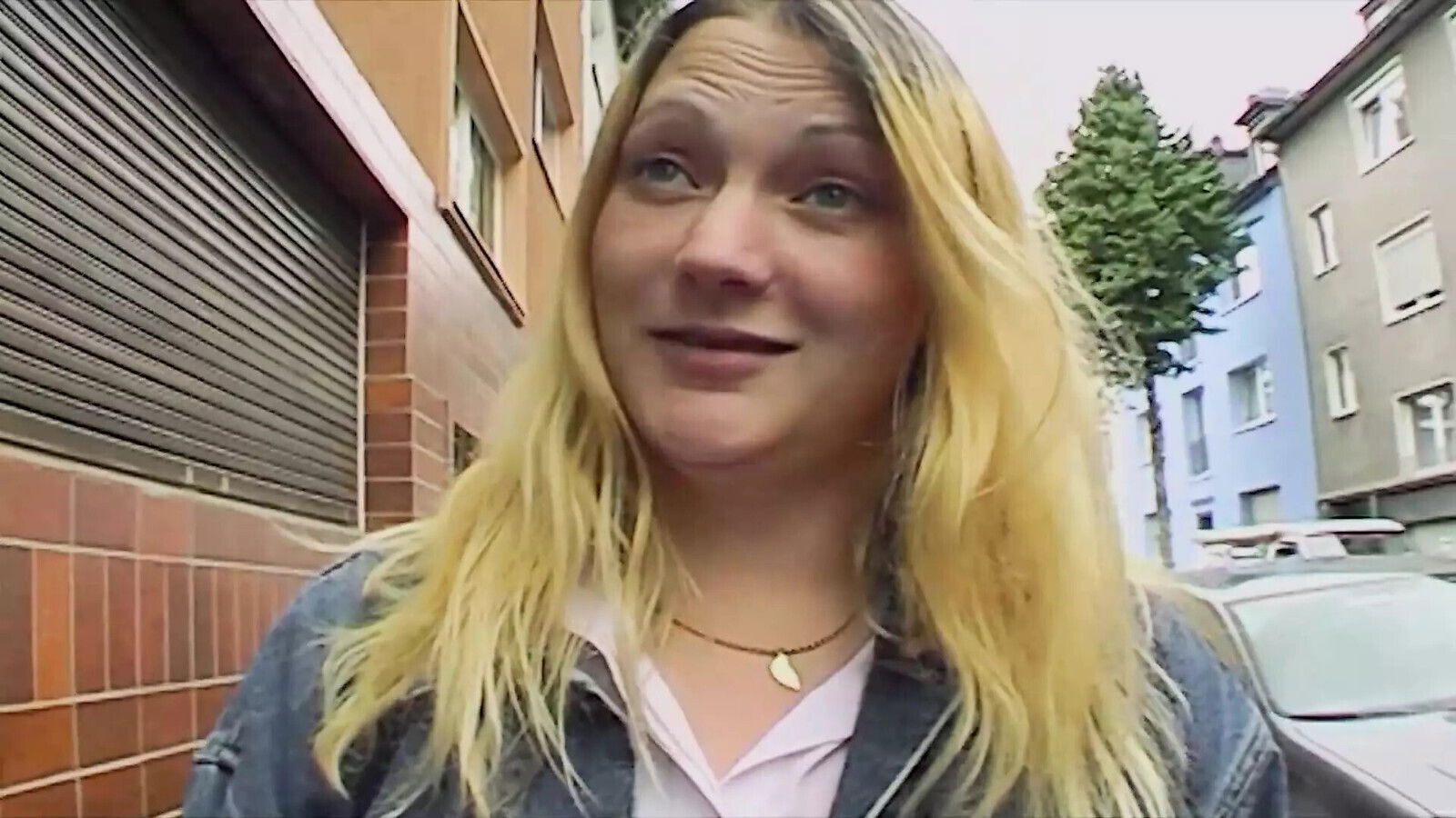 chubby German woman gets amazing sprayed with