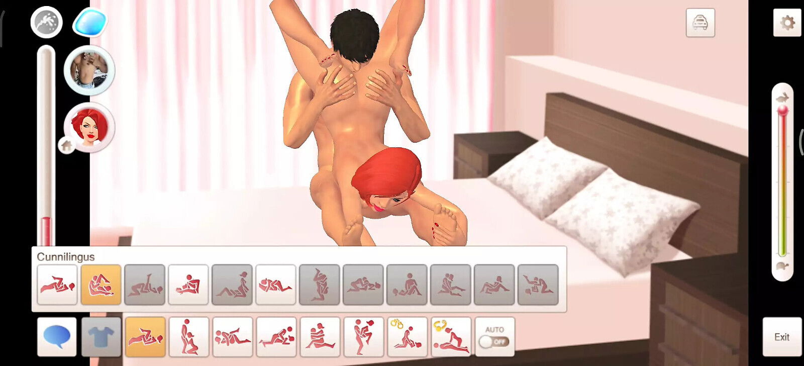 Adult Game playing with step sister when home