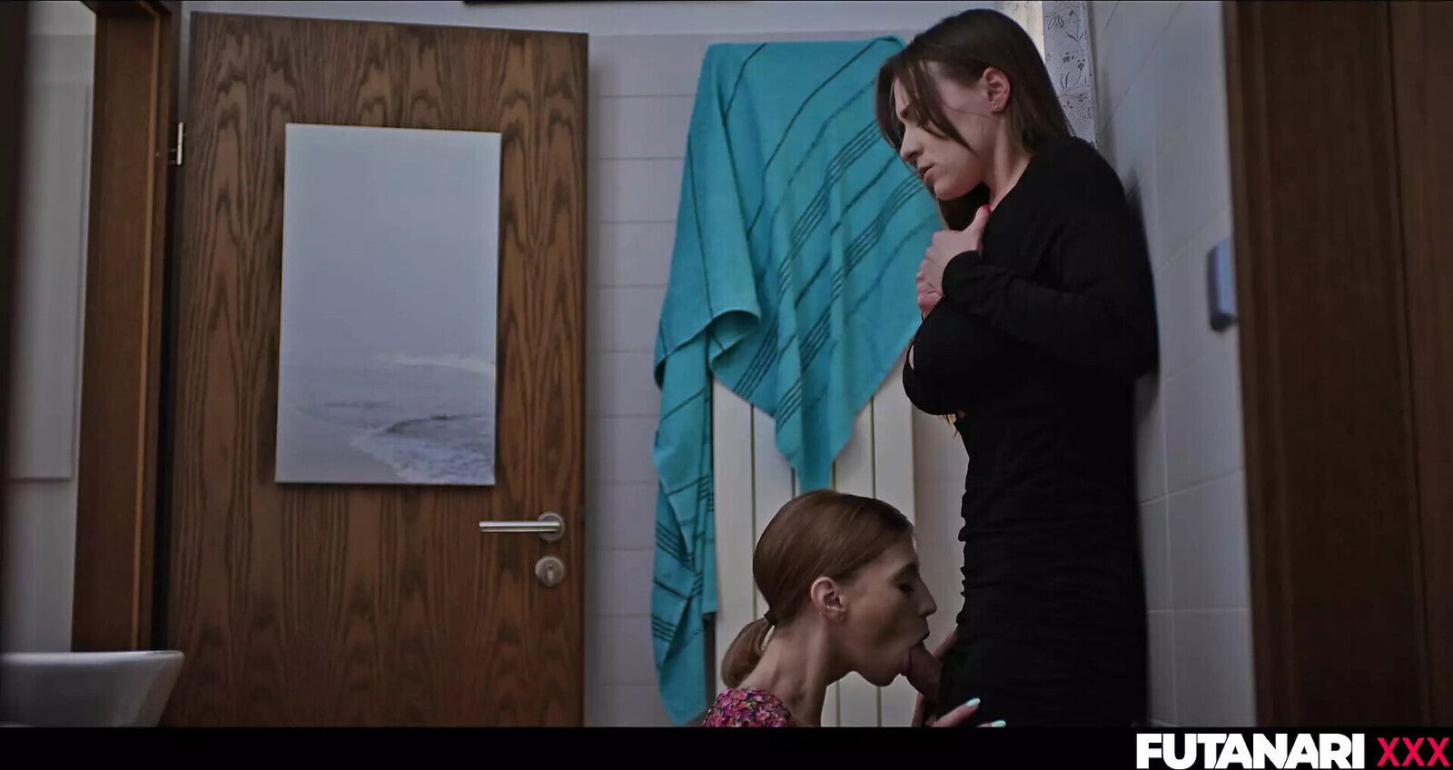 Futa Girls explode with after hardcore fuck