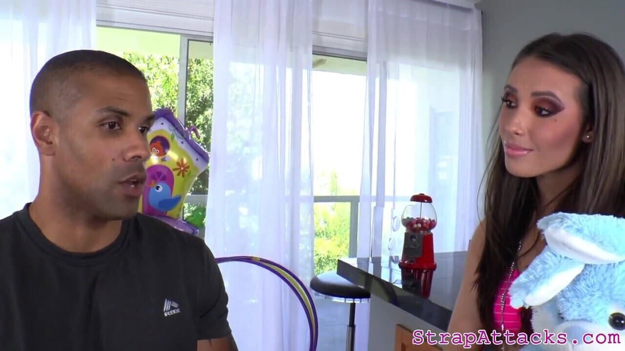 Domina pegs black boyfriend