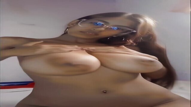 Playing With Natural Titties