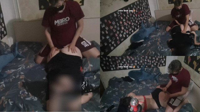 Fucked while watching show🔥Fingers PUSSY😼