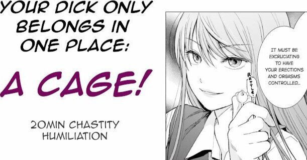 Don't ANYTHING Without Master's Permission Chastity Humiliation w/Key Sounds