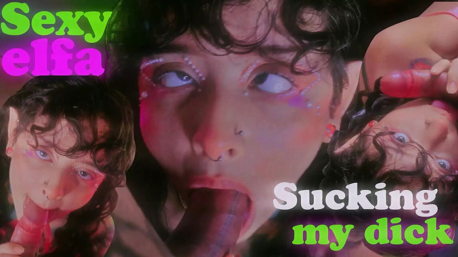 masturbates with hentai, then sucks dick