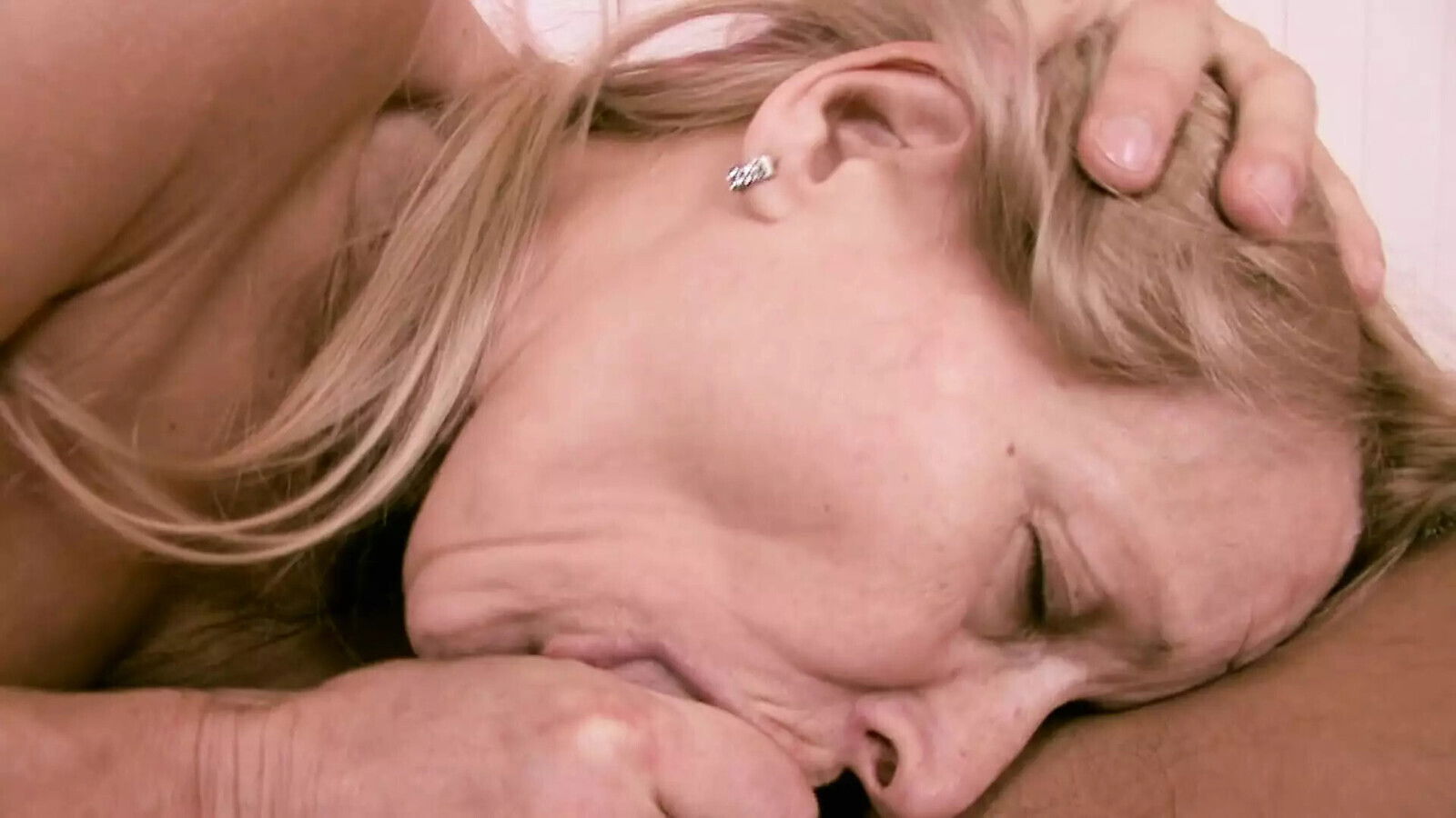 stunning German lady with blonde hair gets fucked thick pecker