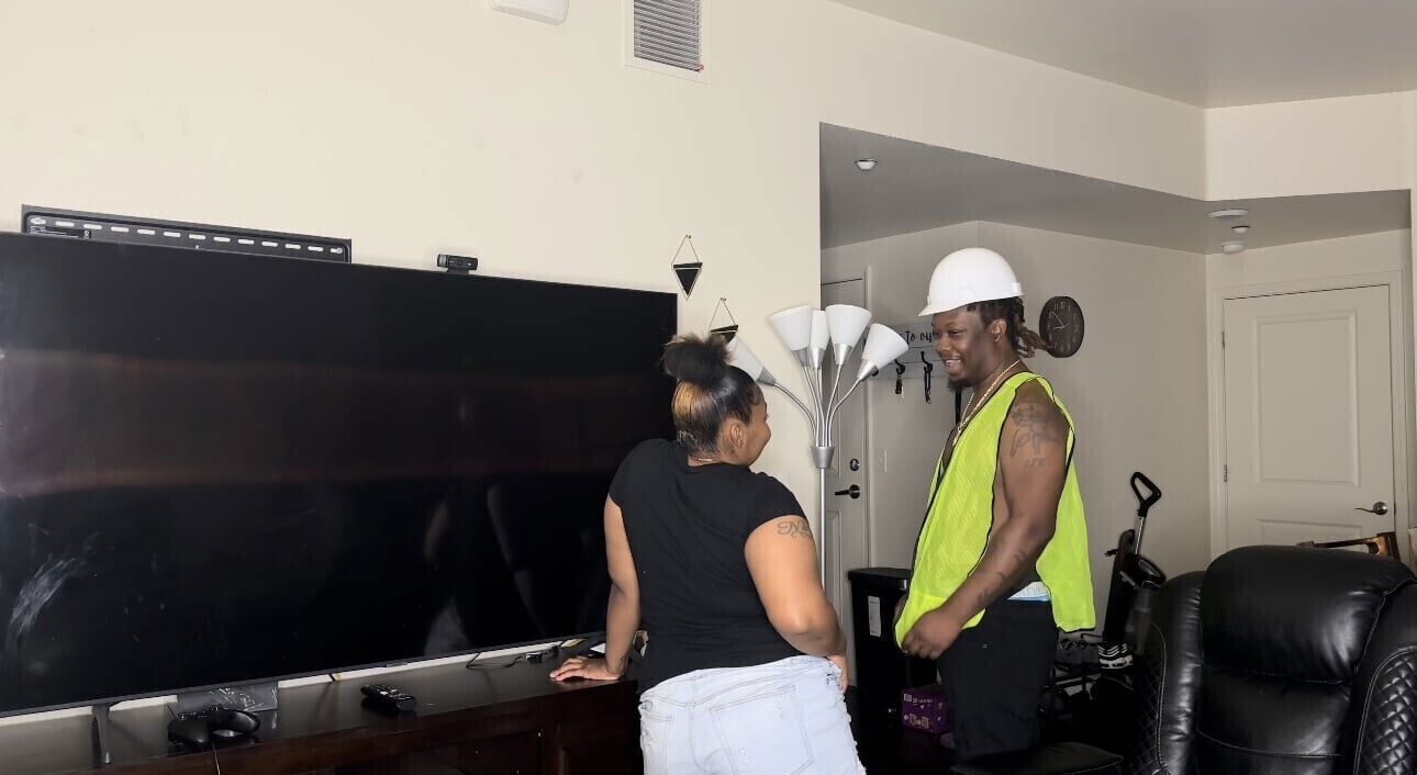 Kendale Construction Worker Have Delightful Time Work With Pretty Thick Lonely Ebony Student Full Video Faphouse