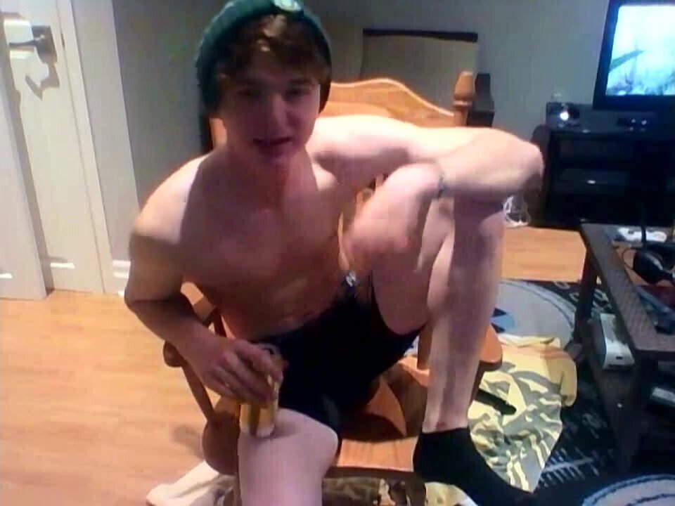 Cute Twink Preparing Fuck Cute Girl Tomorrow