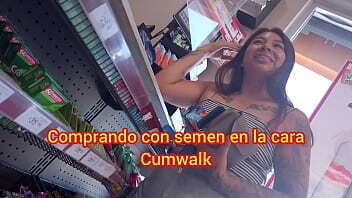 Comprando cara llena semen Cumwalk