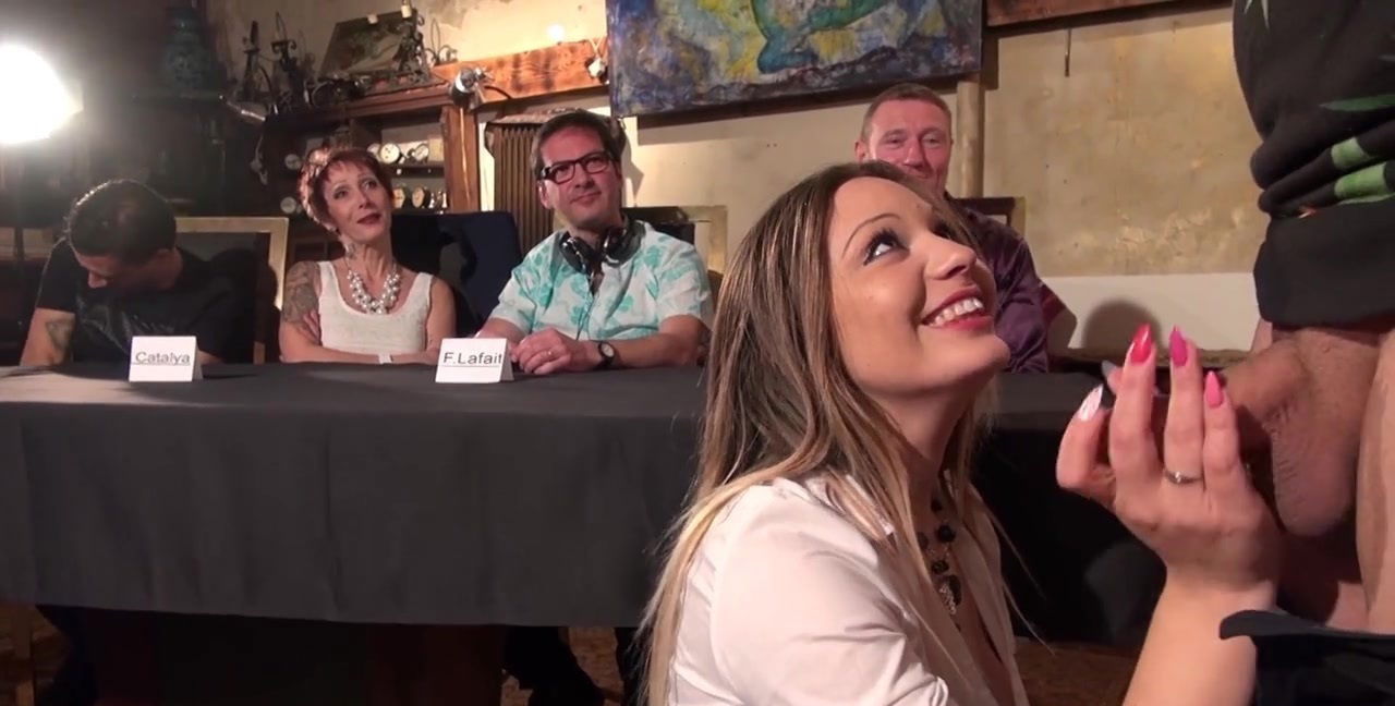 Sabrina Sweet wearing heels stockings getting fucked