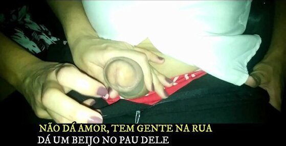 wife stranger playing seat back