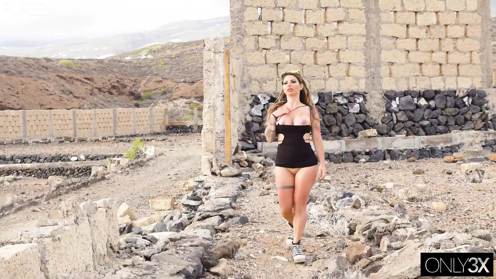 Veroni sucking public Premium version PureBJ from Only3x Network