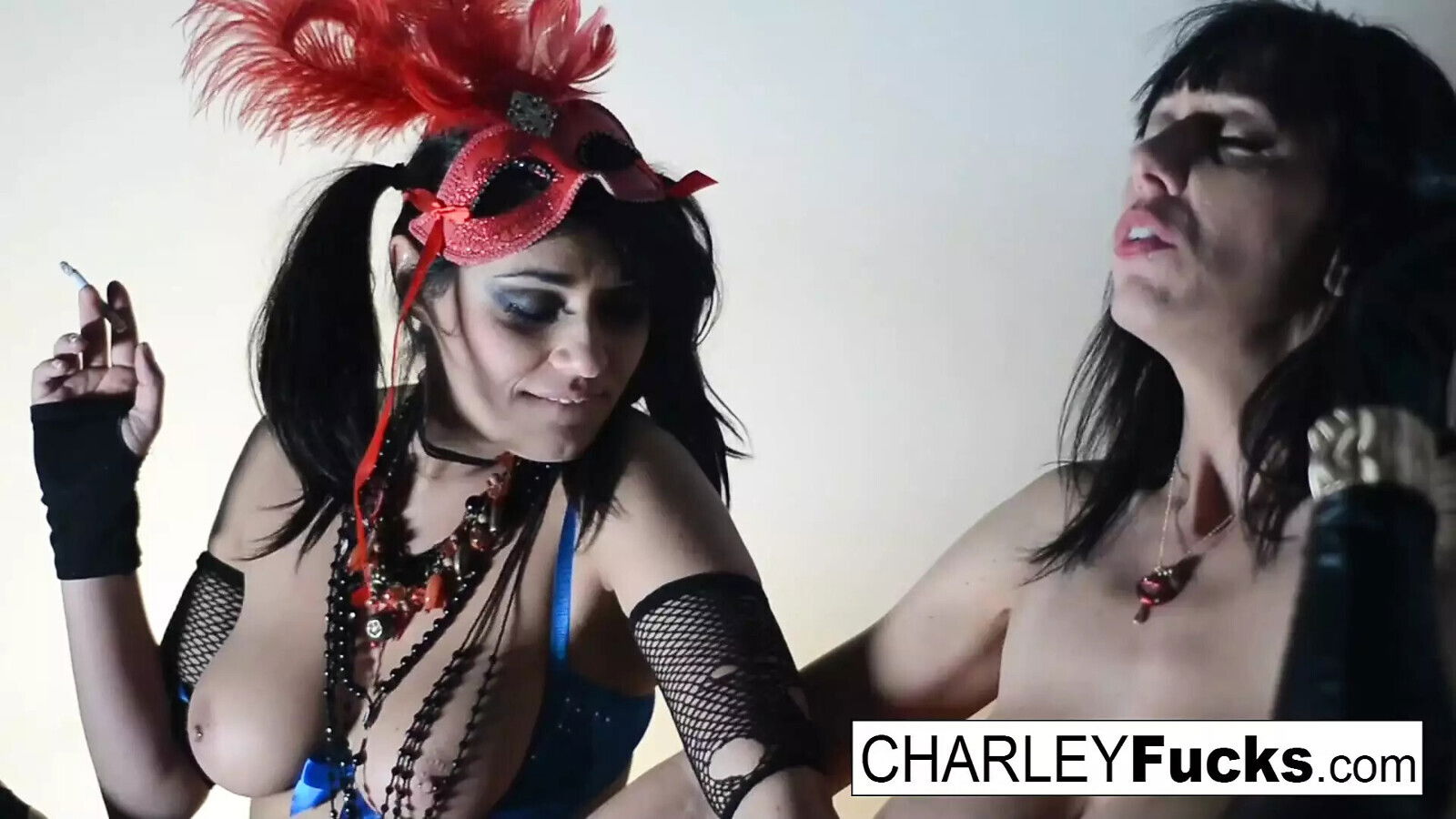 Charley Chase busty Janine fuck