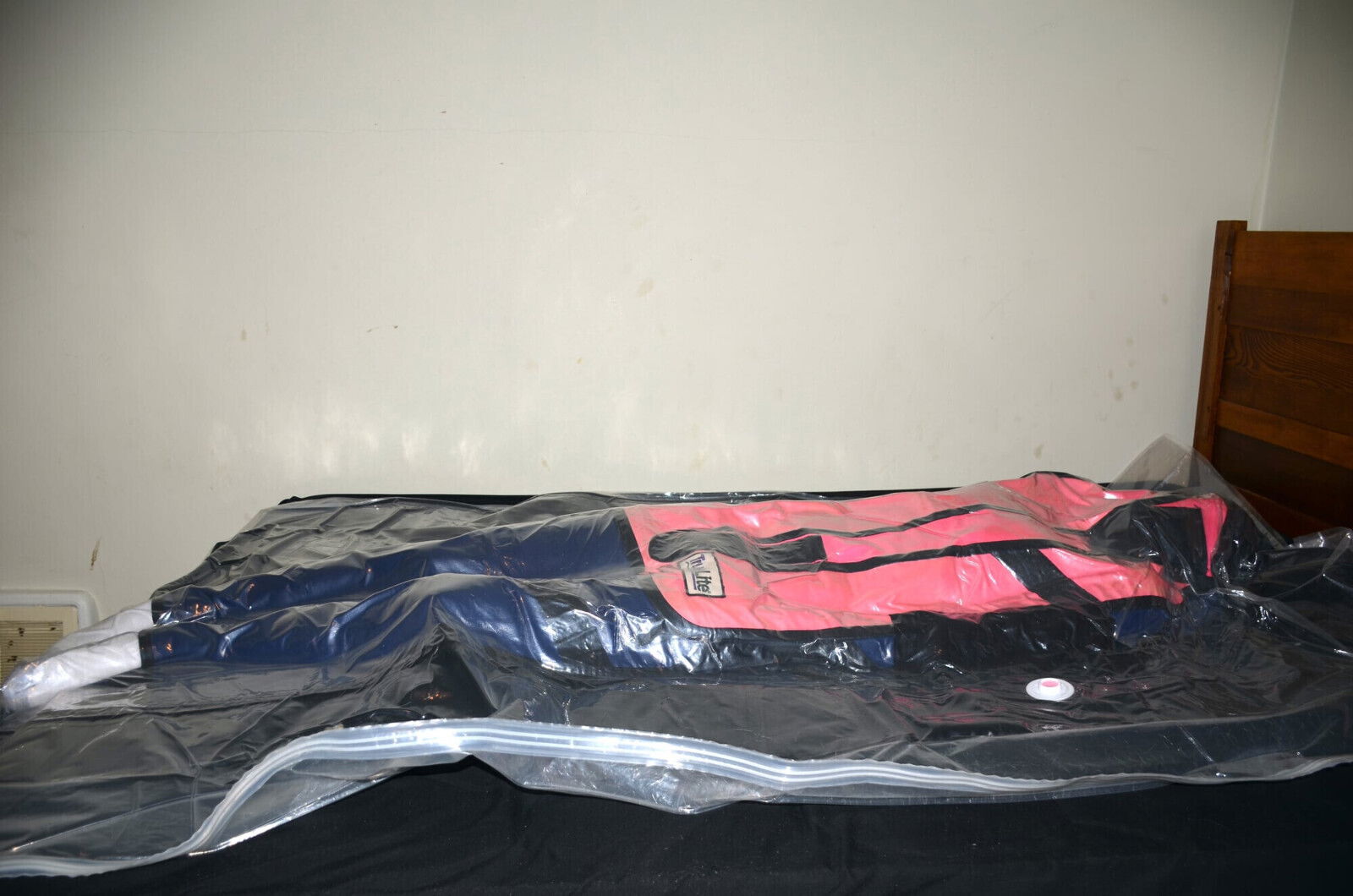 VacPacked double layer sleepsack with lead rubber aprons