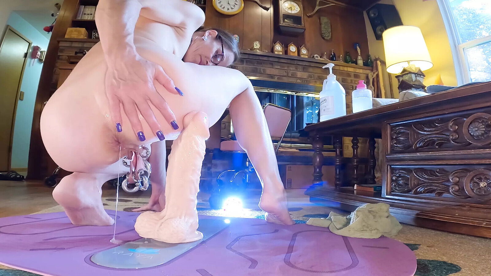 Longpussy, Stuffing Slutty with some Toys. Part