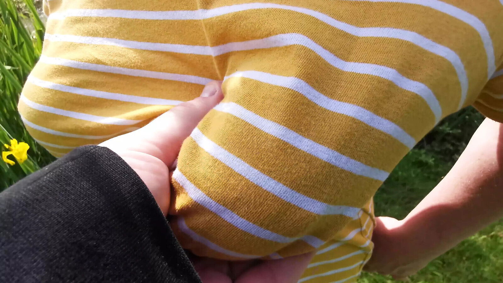 Breast torture small lake