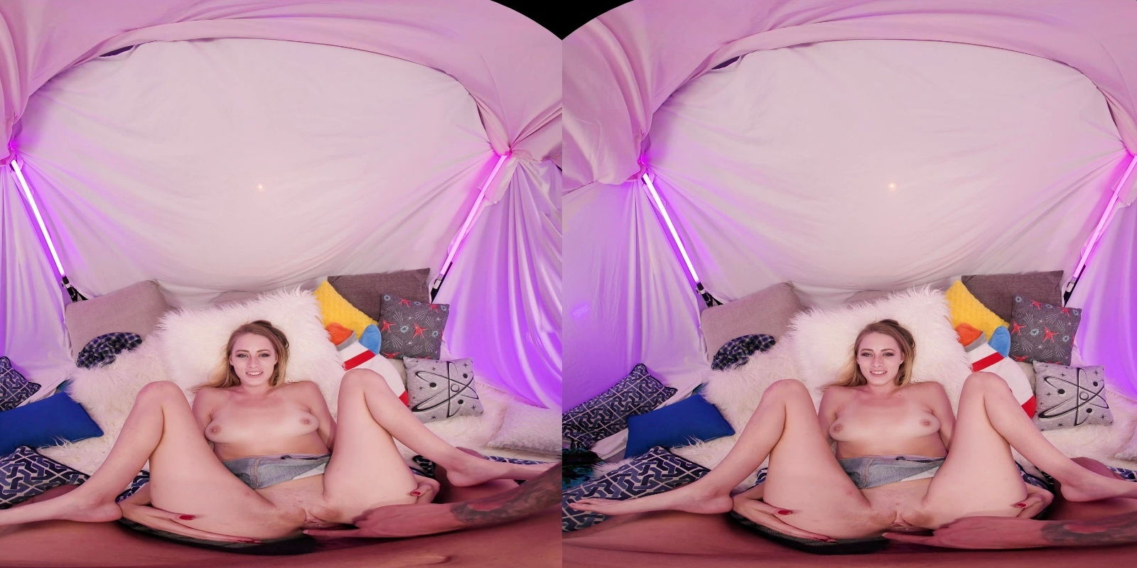 VRHUSH Sneaky with blonde Kyler Quinn