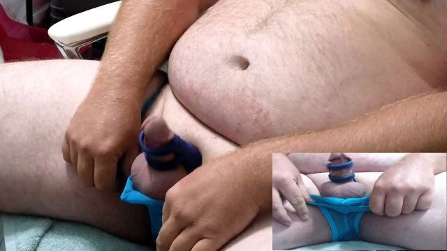 Cage Fun, Cumming thru underwear