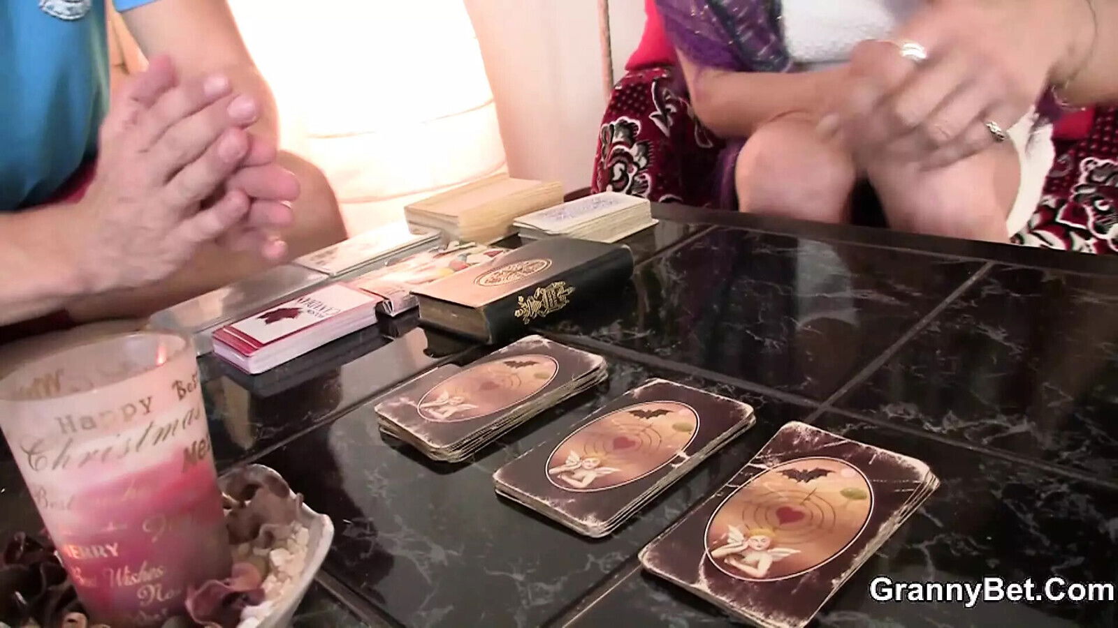 Skinny blonde mature jumping huge meat