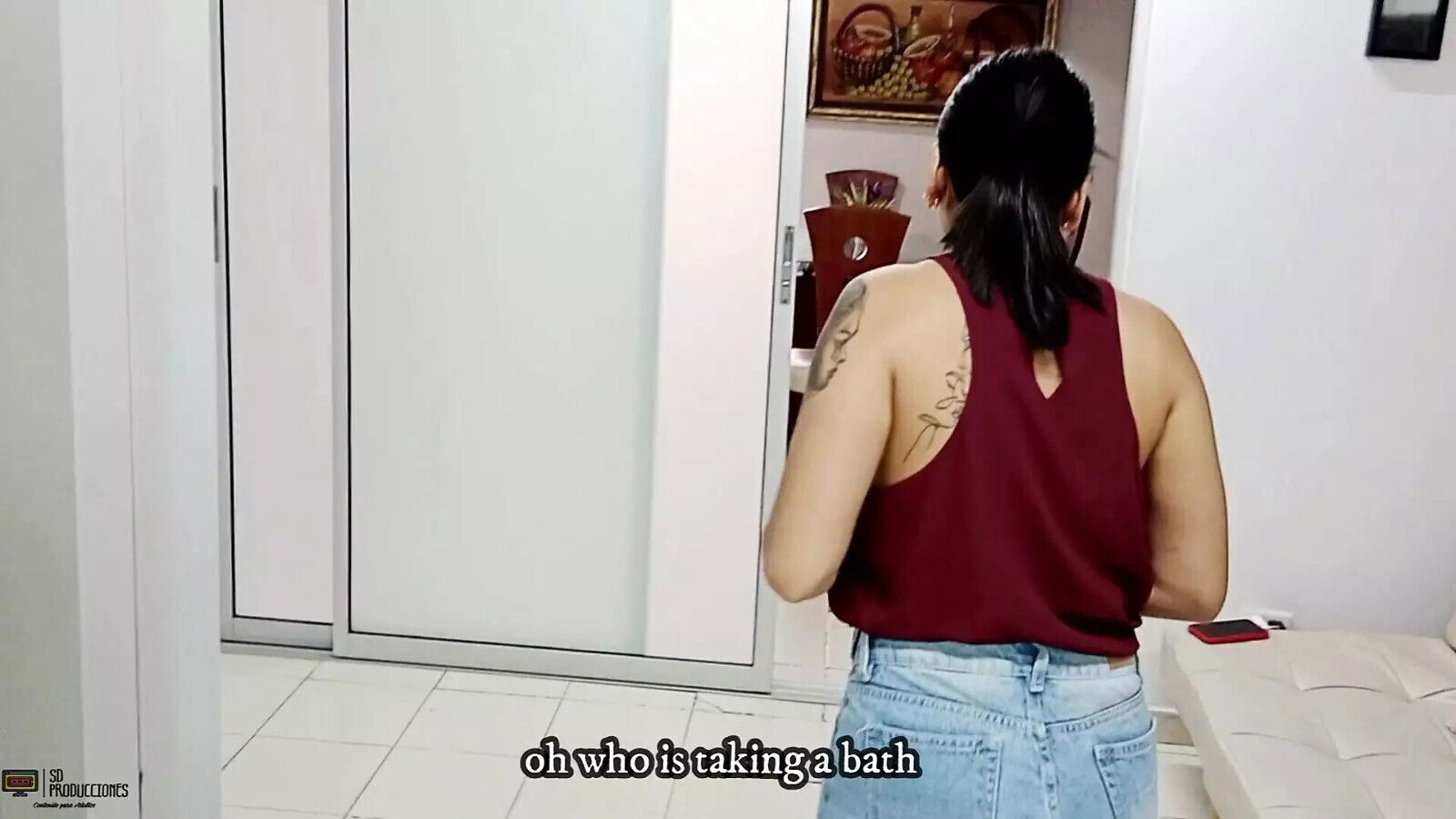 Horny stepmom wants stepson's CREAMPIE Porn Spanish