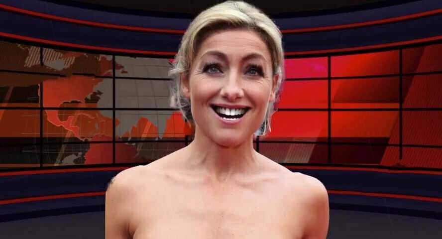 cougars font bander: Anne Sophie Lapix