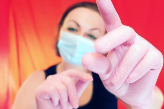 ASMR with nitrile gloves snaps Grander