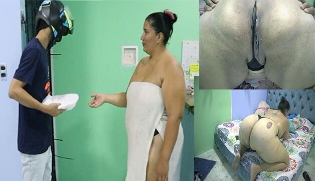 chupo verga repartidor pizza toda leche tetas