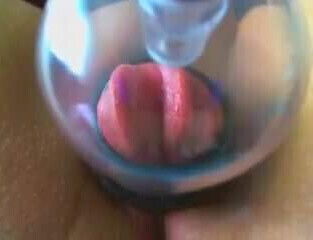 Big clit - pumping clit 