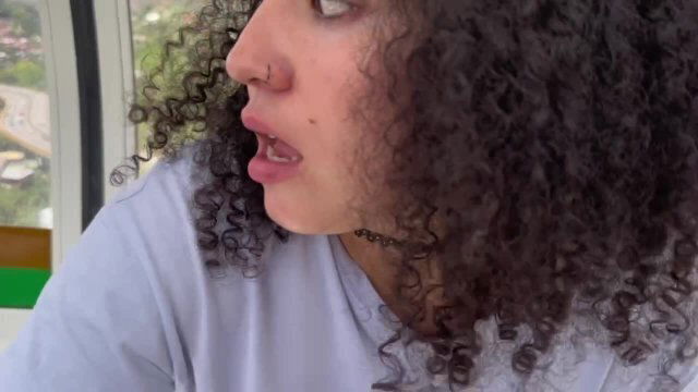 español-esposa pervertida saca leche metrocable antes irte trabajar-Hairylonely