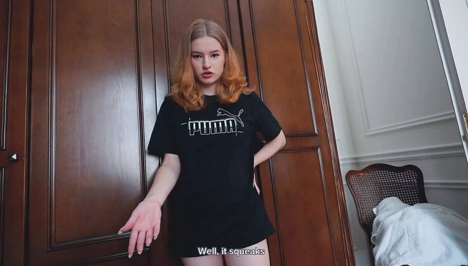 didn't bed, fucked pussy Handyman