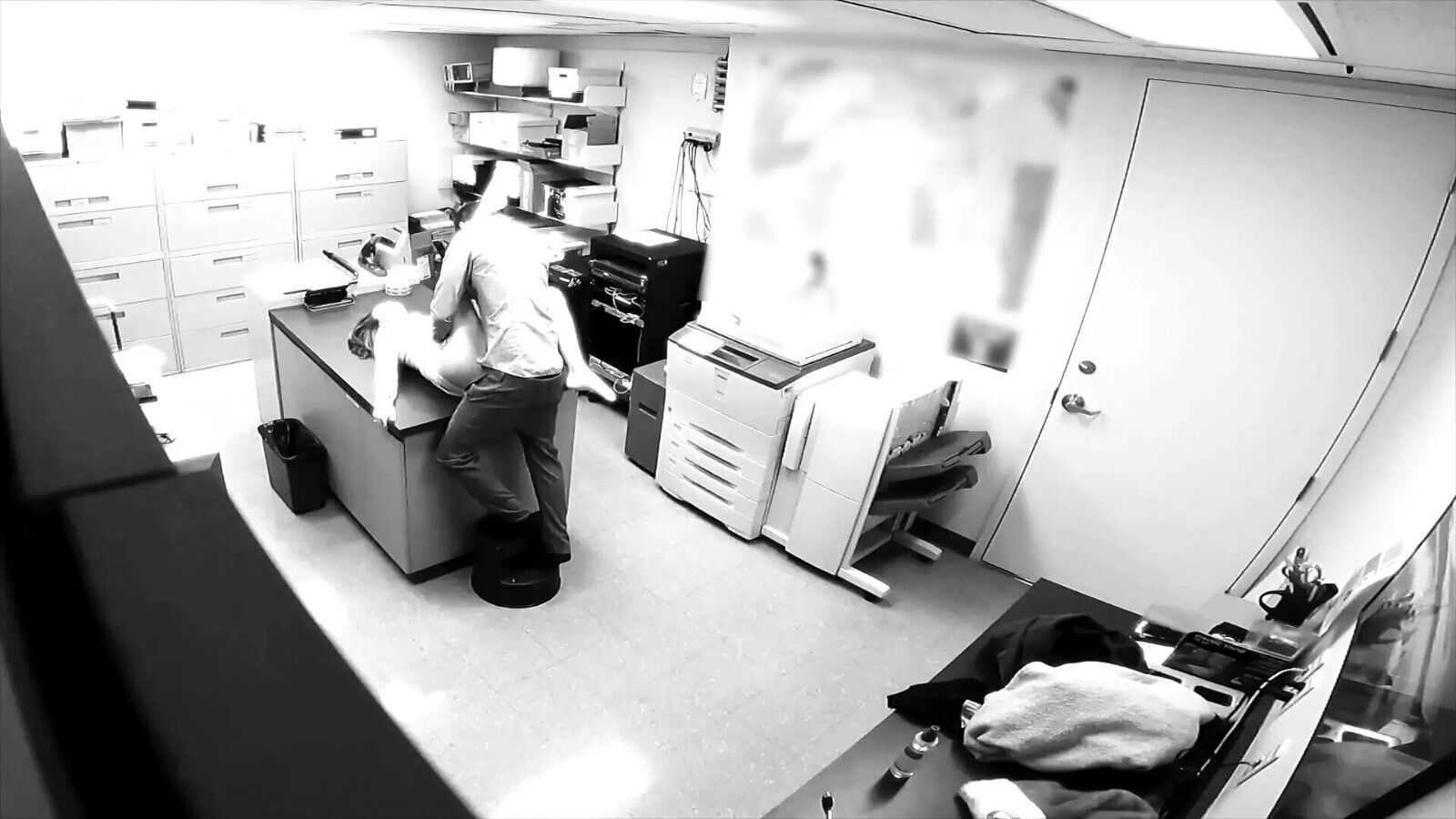 secretary gets fucked copy room