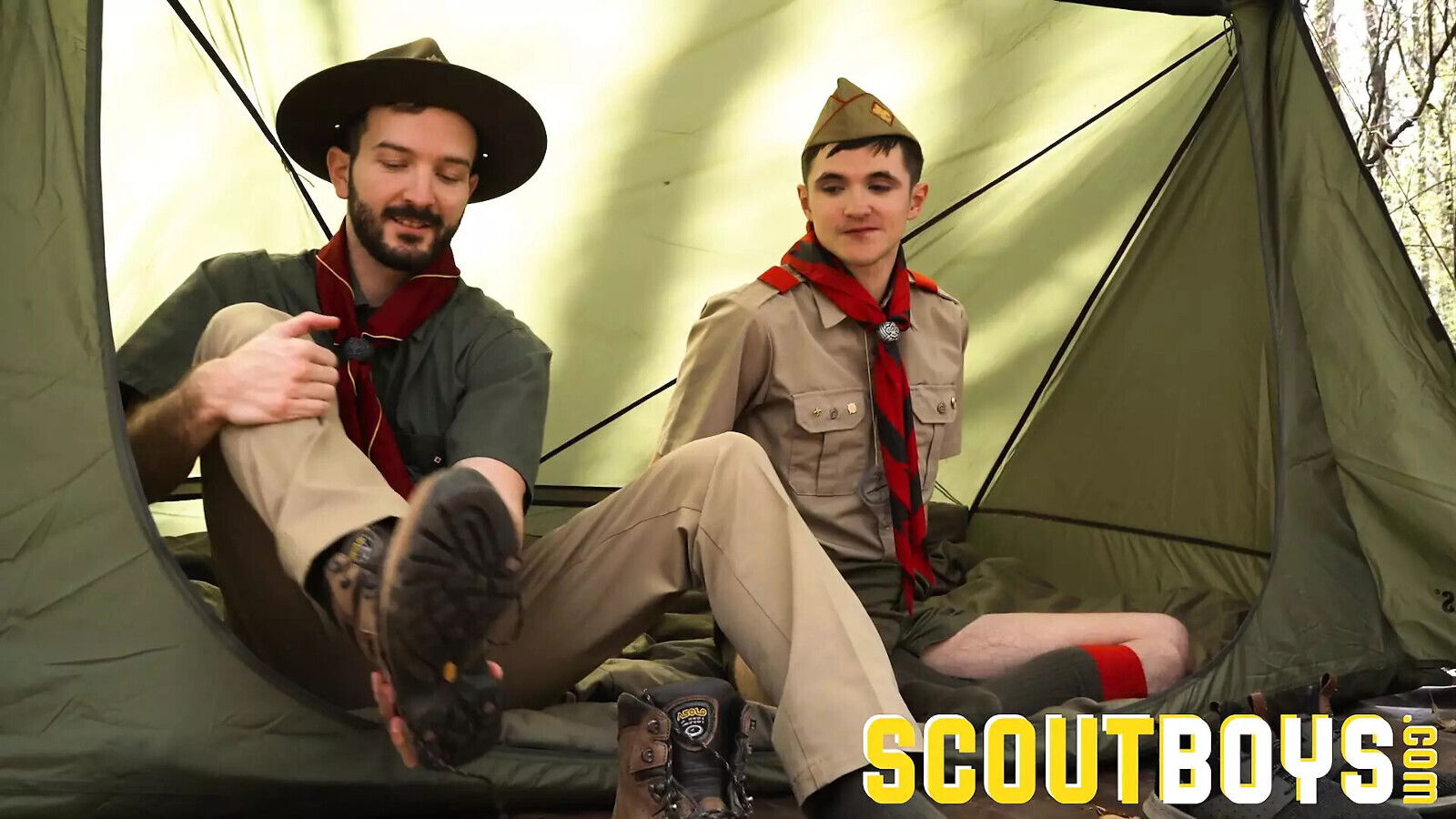 ScoutBoys Kinky hung scout leader bangs smooth scout hard