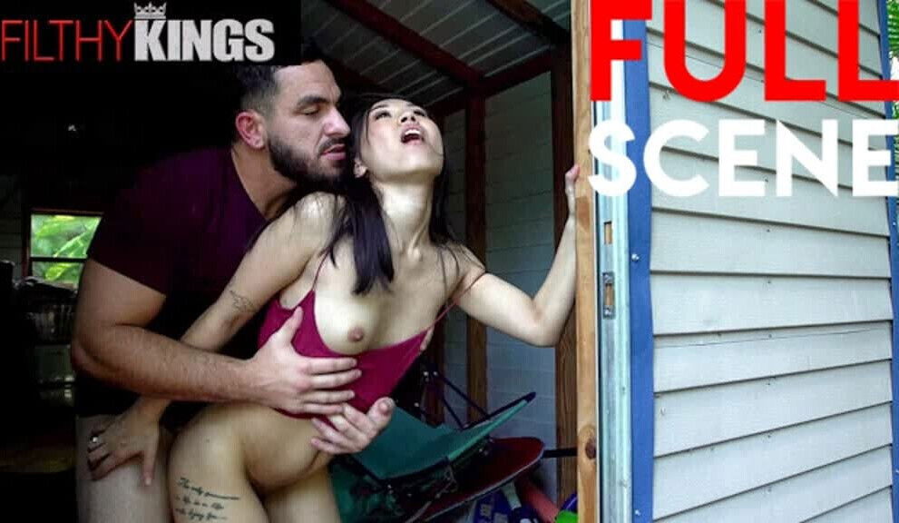 CAUGHT MASTURBATING Fucked Asian Stepdaughter