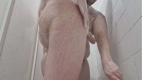 Primer plano pollas culo ducha