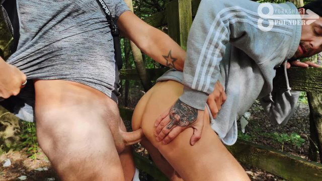 Breeding a Scally at a Cruising Spot using Spit as Lube