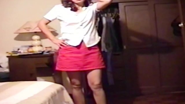 always loved showing off, some time front maid's husband while jerki