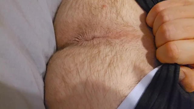 Playing with uncut boxers