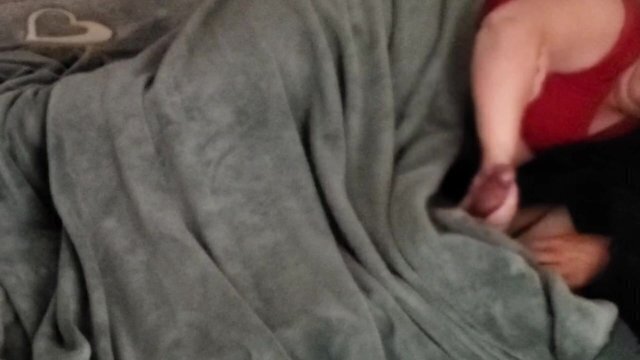 Dick Massaging Teasing From Submissive