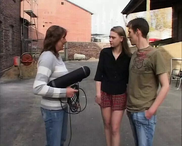 German sluts caught street participate castings become porn actresses