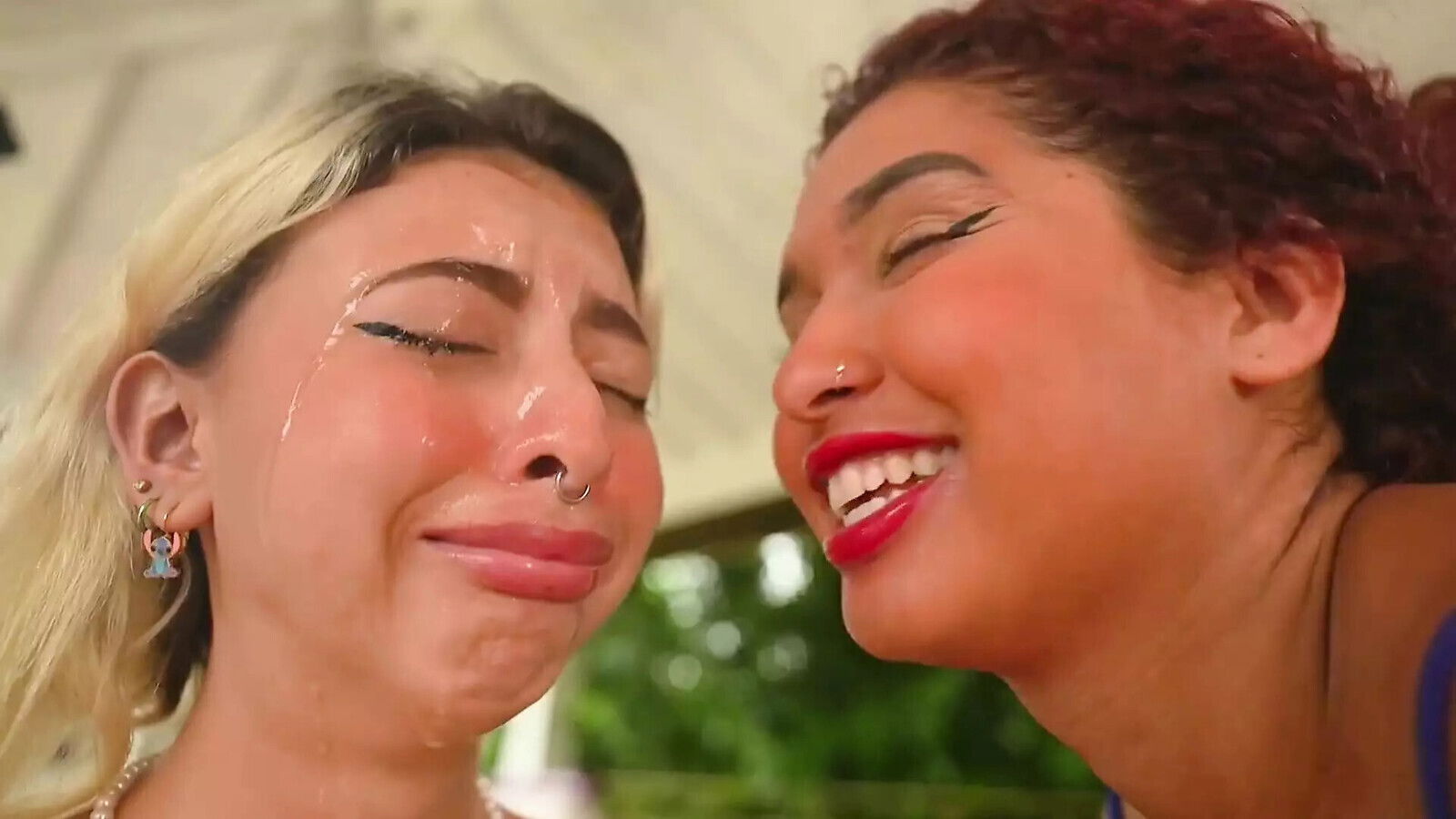 horny friends spit face GGmansion