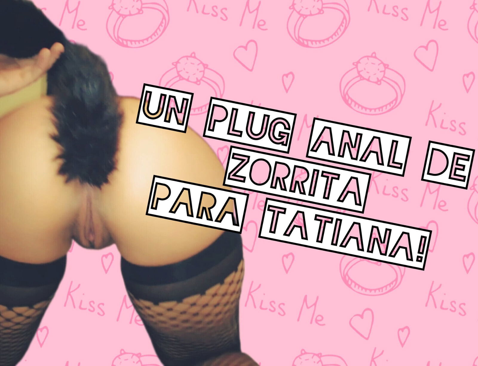 Tatiana enjoying double penetration with slut's plug