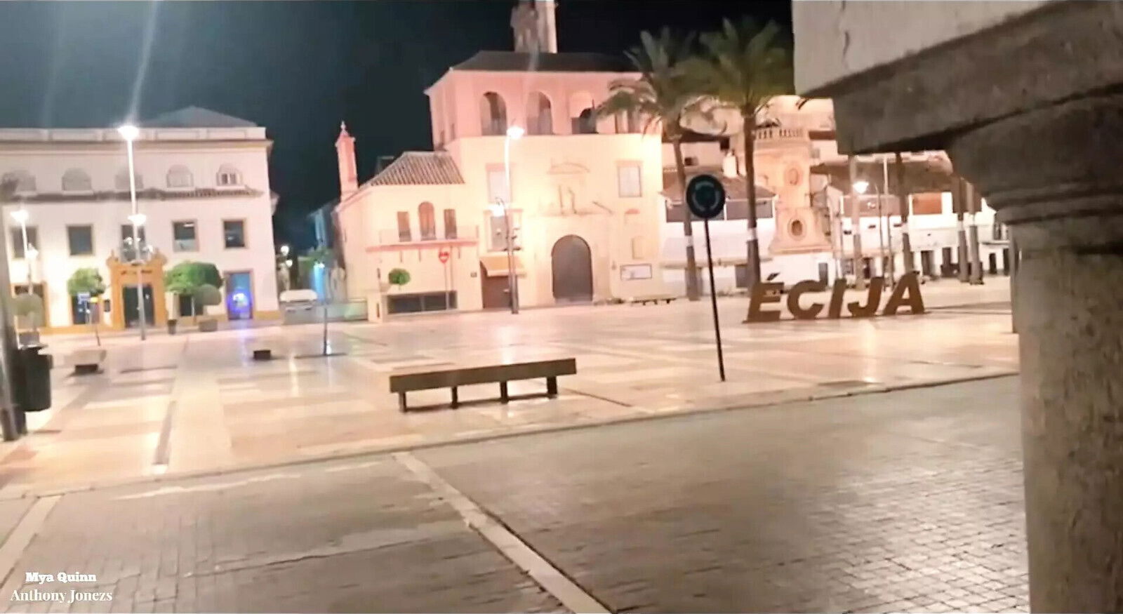 Horny girl fucked middle street Ecija Seville public porn video