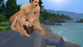 Waterfall Sex: Felt Internal Cumming Orgasm