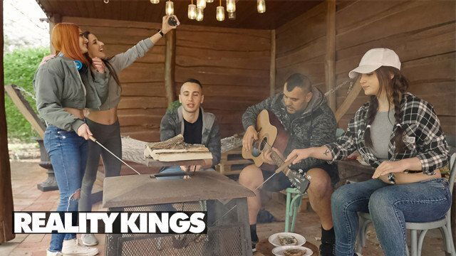 REALITY KINGS Raul Costa Makes Mina Follow Fuck Pussy Behind Tree