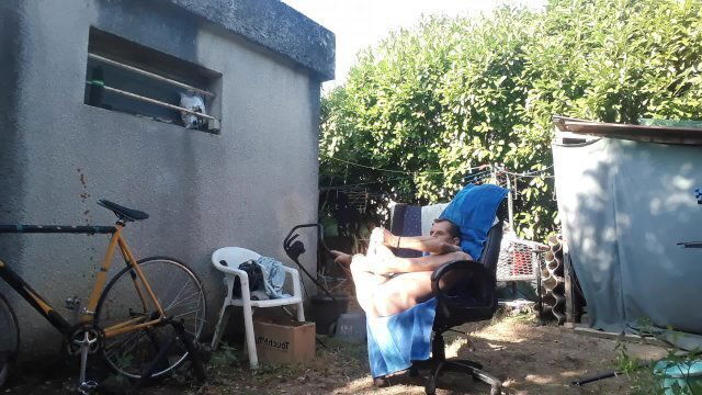 slut exhibits naked garden