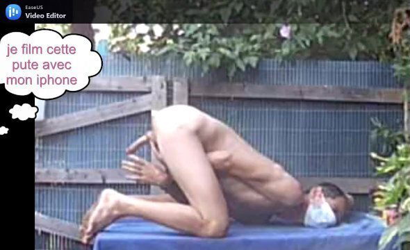 girl recording iphone self footjob