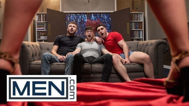 Michael Boston Sucks Buddy Finn Harding's Dick Before Bending Over Asking Fucked