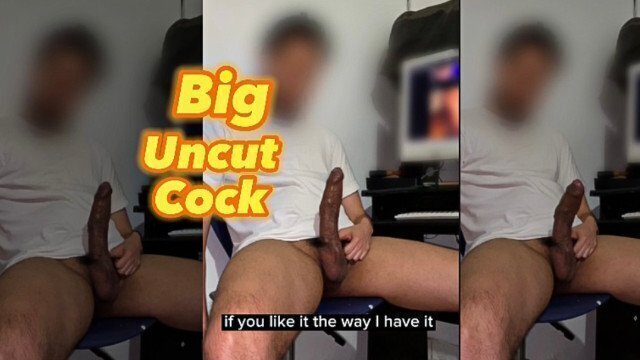 with uncircumcised talks dirty while touching himself (BONUS TRACK)